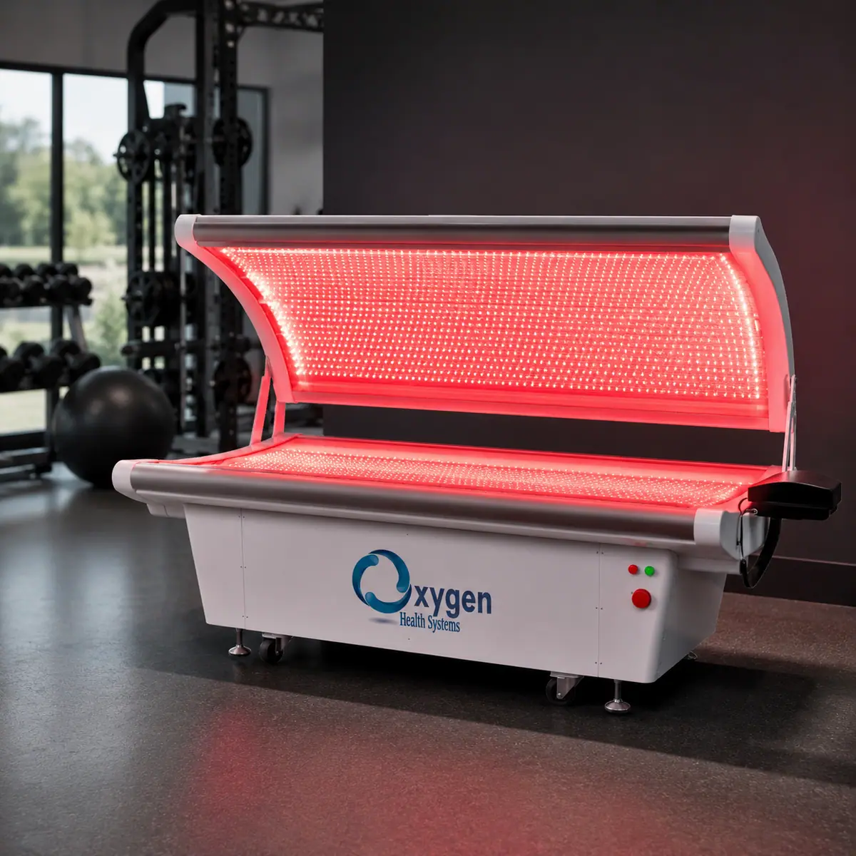 MitoBooster XL in an athletic training facility